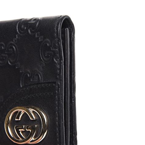 business card holder gucci|gucci business card holder men's.